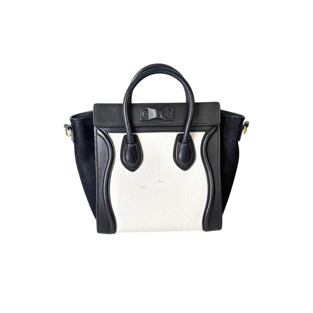 Celine Luggage Nano Calfskin Bag