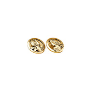 Chanel Mademoiselle Coco Chanel Stud Earring
