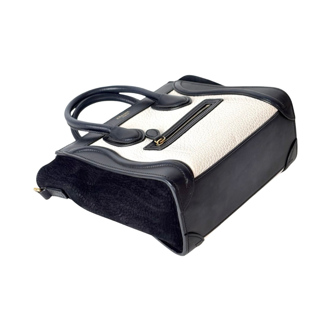 Celine Luggage Nano Calfskin Bag