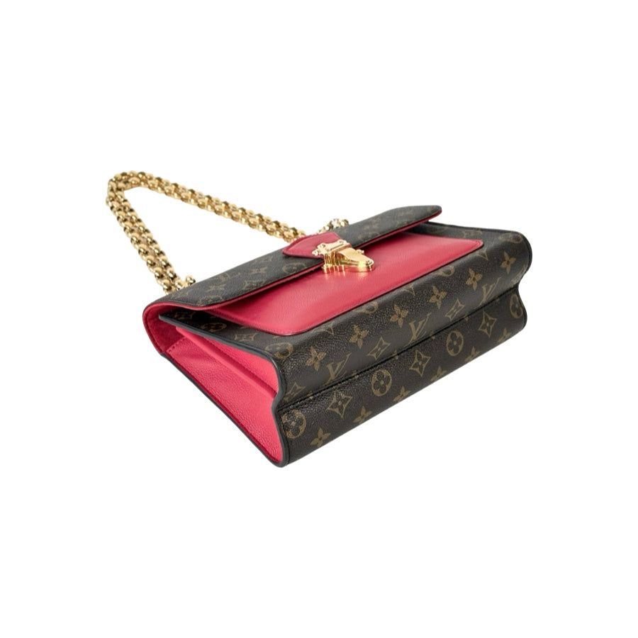 Louis Vuitton Victoire Red/Monogram Bag