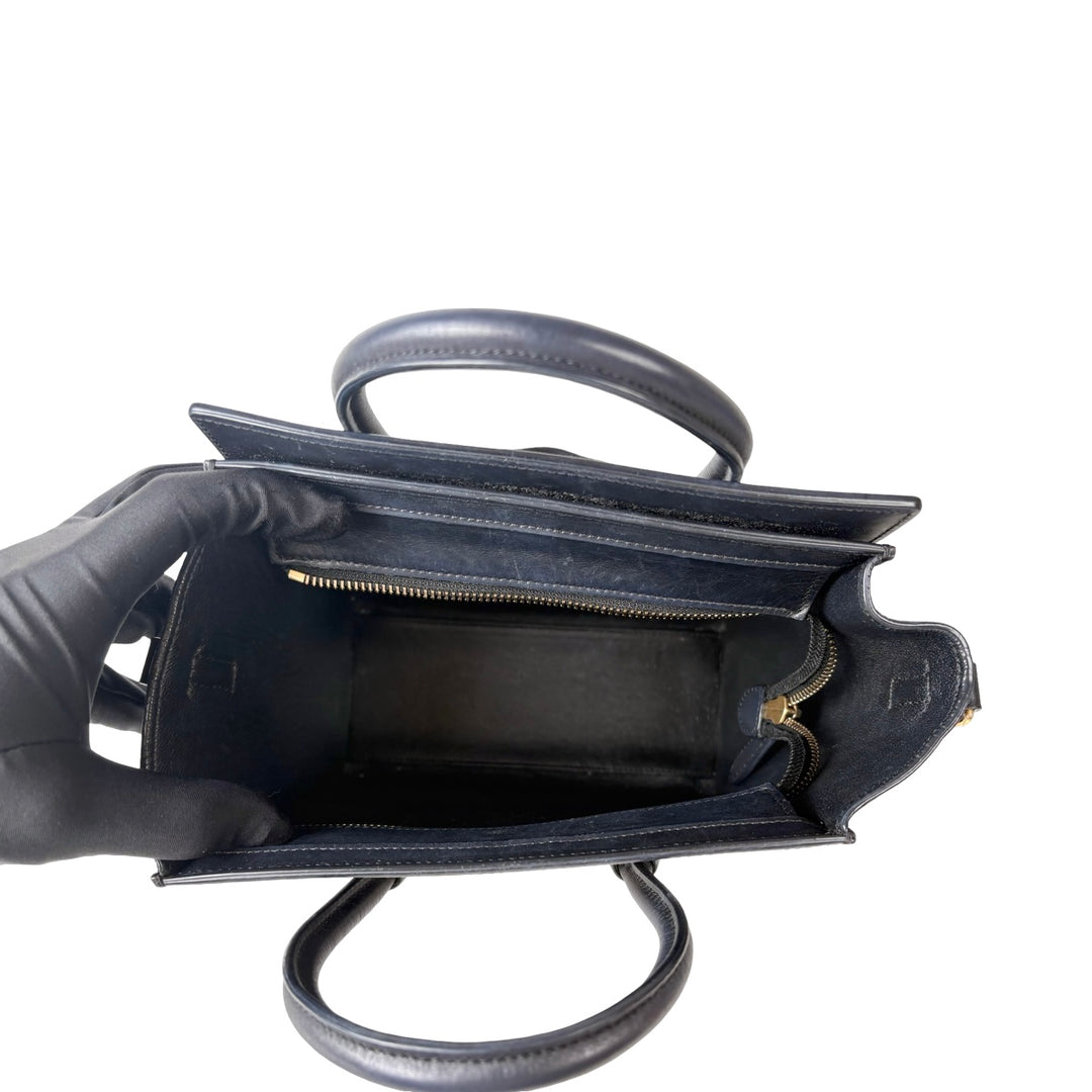 Celine Luggage Nano Calfskin Bag