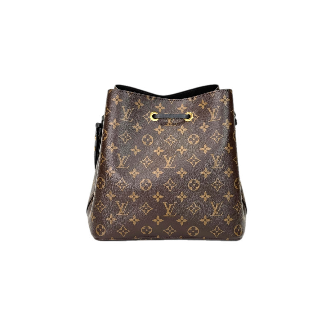Louis Vuitton Neonoe Mm 26cm Monogram Black