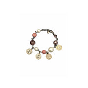 Chanel Sliver CC Multicolour Pearl Bracelet - Jiaxyk