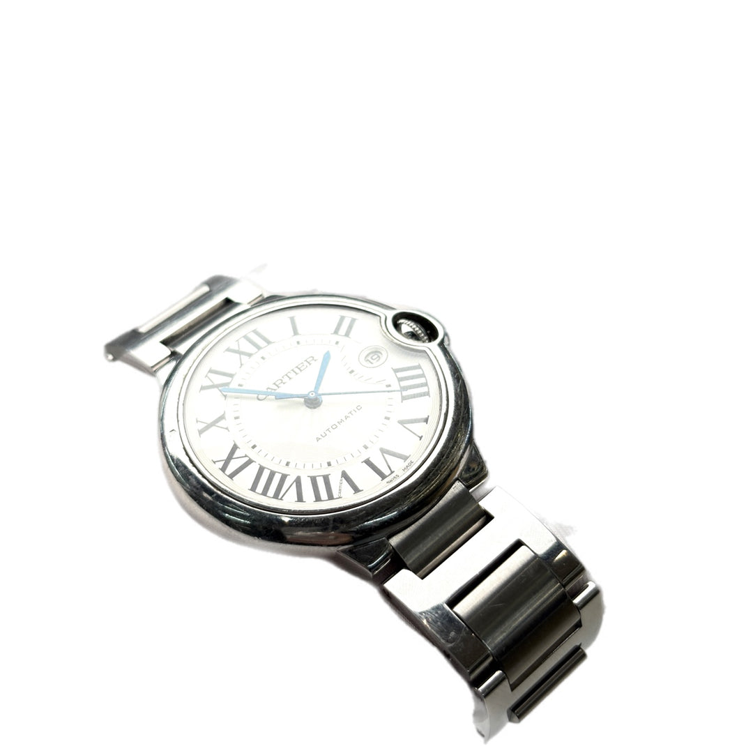 Cartier Blue Ballon Calendar Auto Watch 42MM