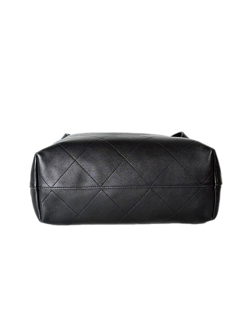 Chanel Black Hobo Bag