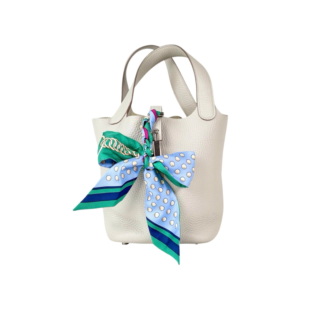 Hermes Picotin 18cm Gris Perle Bag TC No key