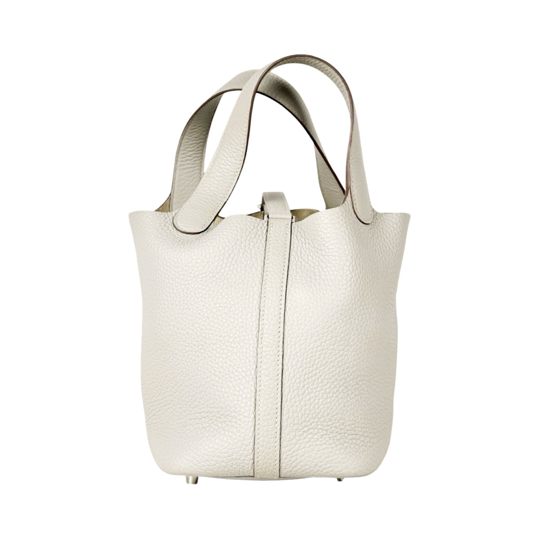 Hermes Picotin 18cm Gris Perle Bag TC No key