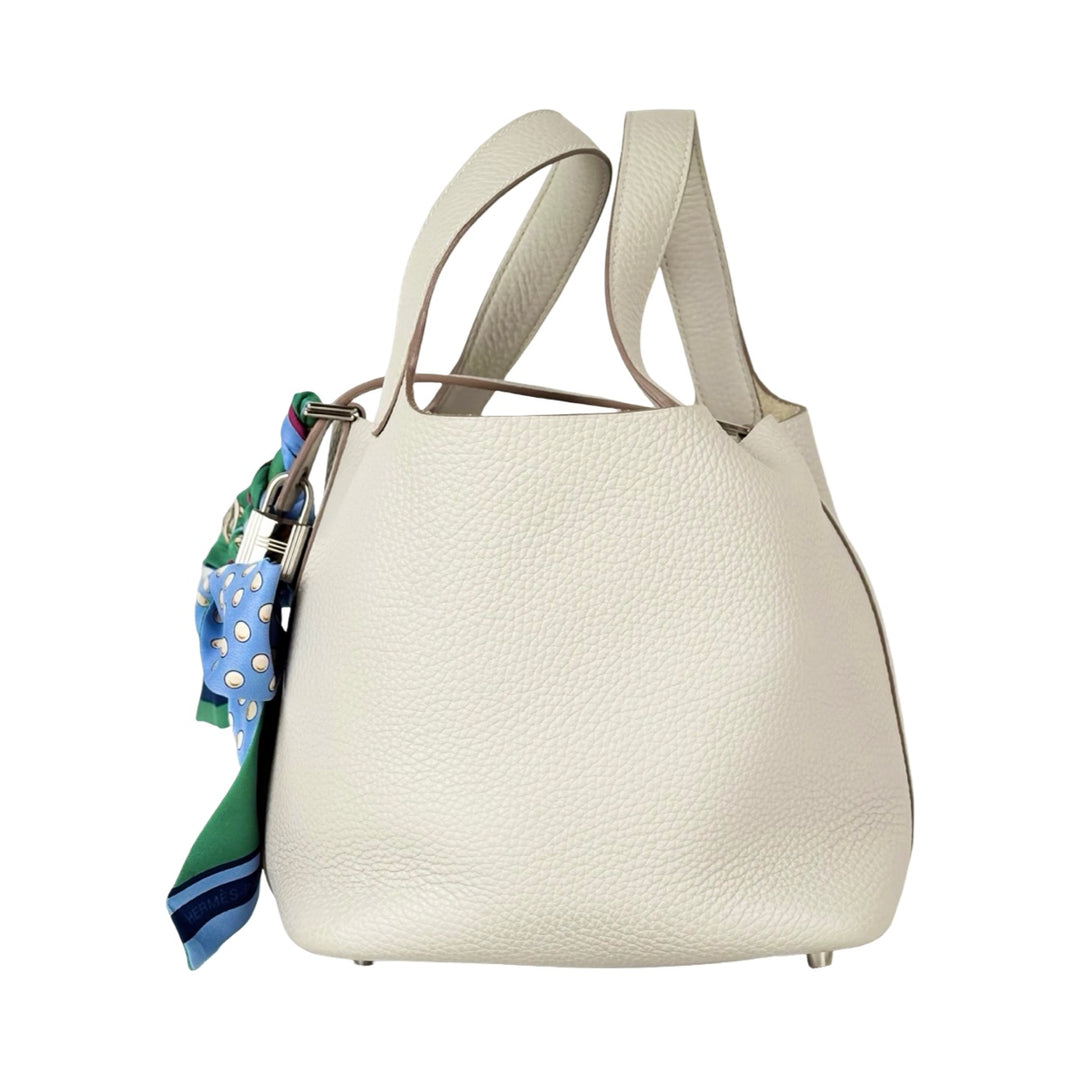 Hermes Picotin 18cm Gris Perle Bag TC No key