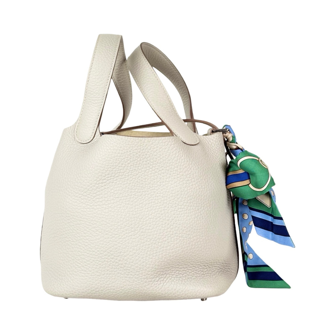 Hermes Picotin 18cm Gris Perle Bag TC No key