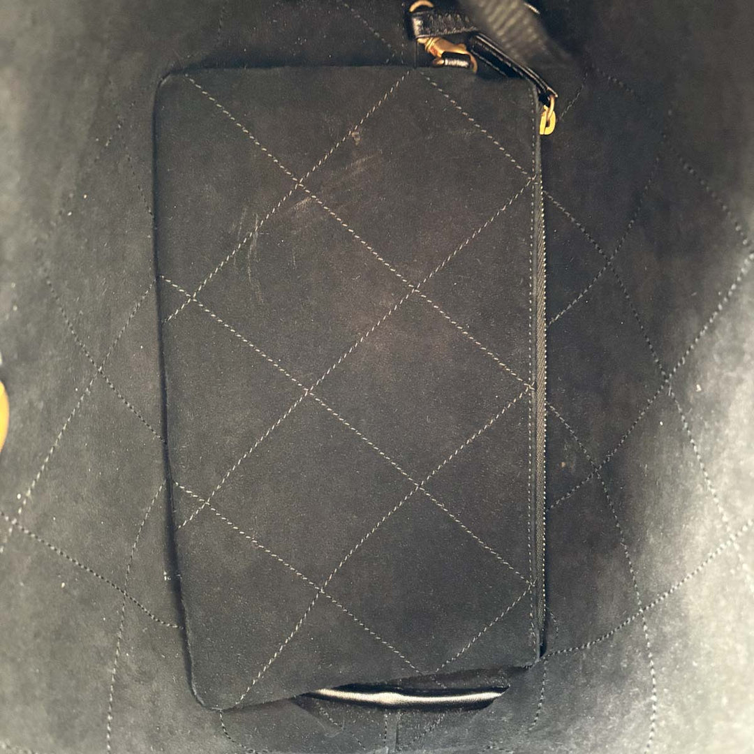 Chanel Black Hobo Bag