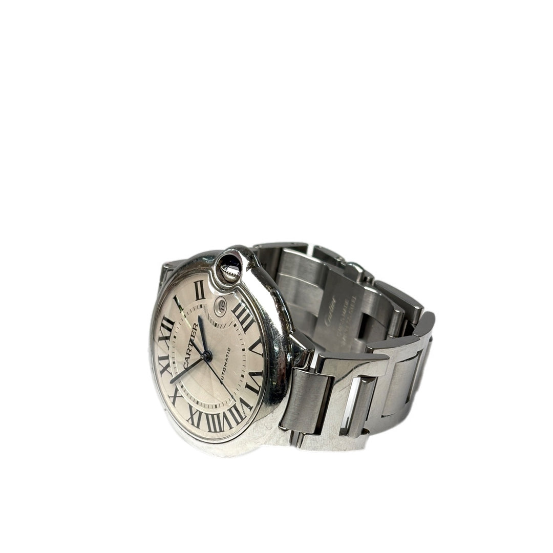 Cartier Blue Ballon Calendar Auto Watch 42MM