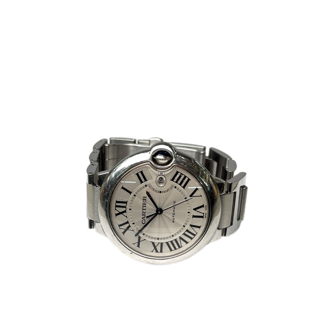 Cartier Blue Ballon Calendar Auto Watch 42MM