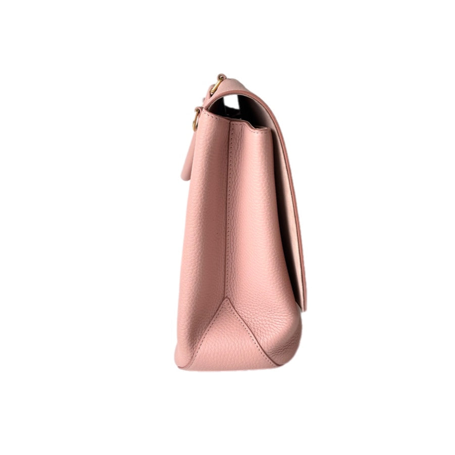 Louis Vuitton Pink Leather Top Handle Bags