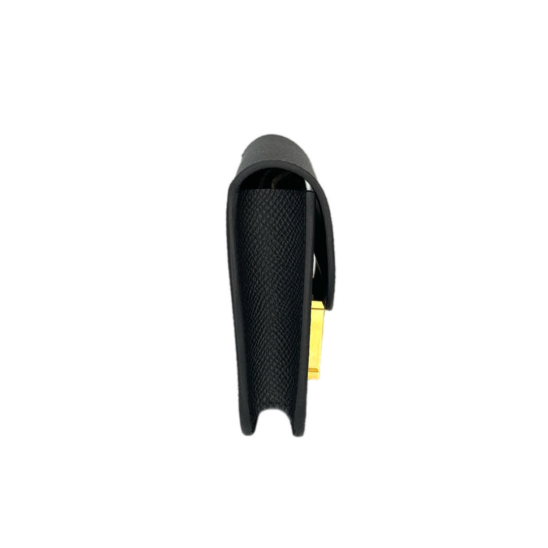 Hermes Black Constance Slim Epsom