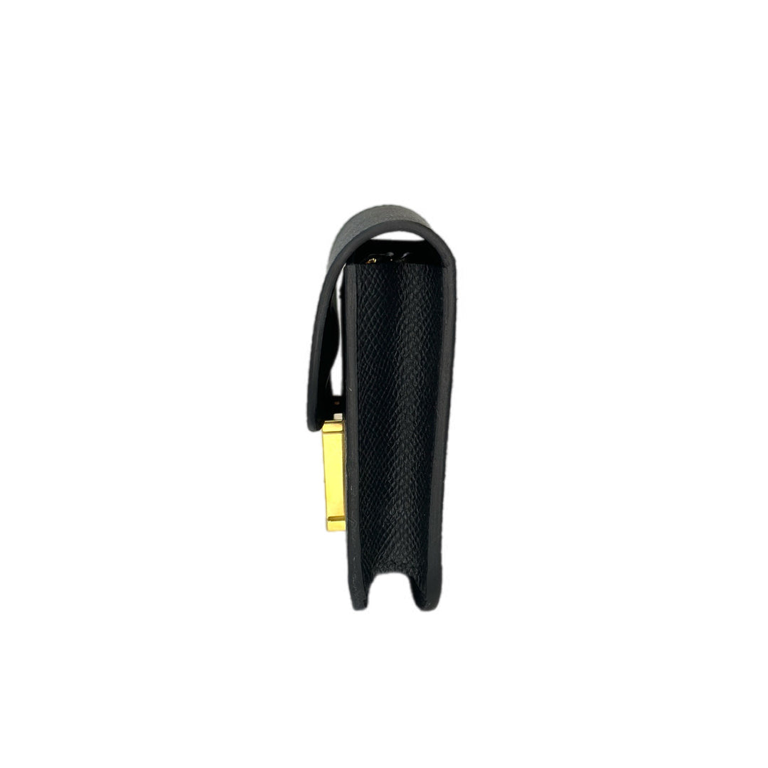 Hermes Black Constance Slim Epsom