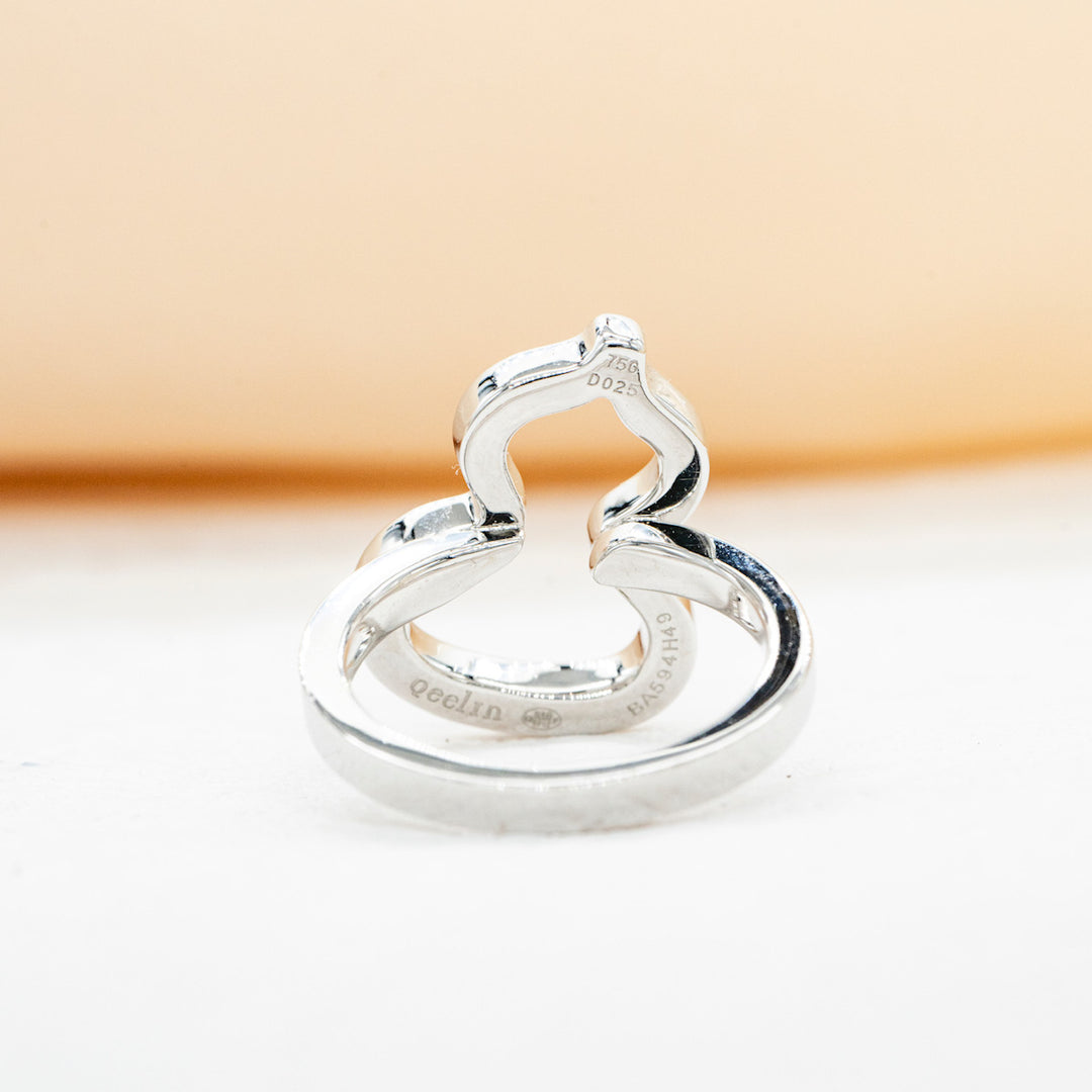 Qeelin Wulu 18K Diamond Ring #51