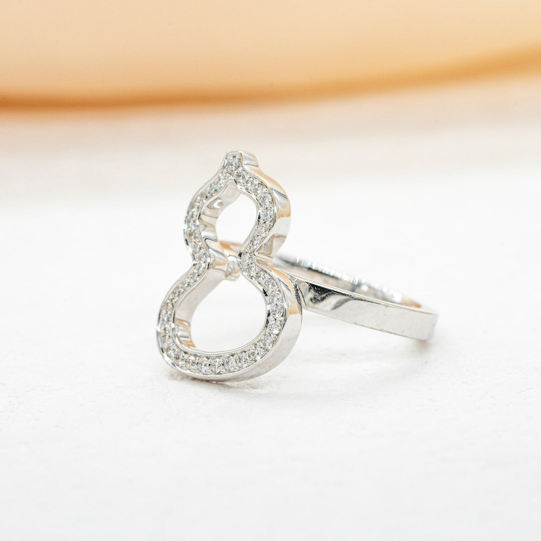 Qeelin Wulu 18K Diamond Ring #51