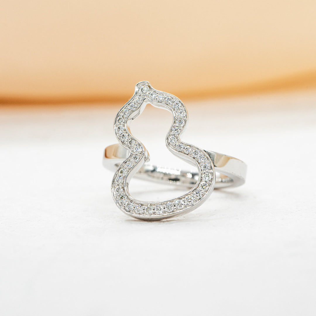 Qeelin Wulu 18K Diamond Ring #51