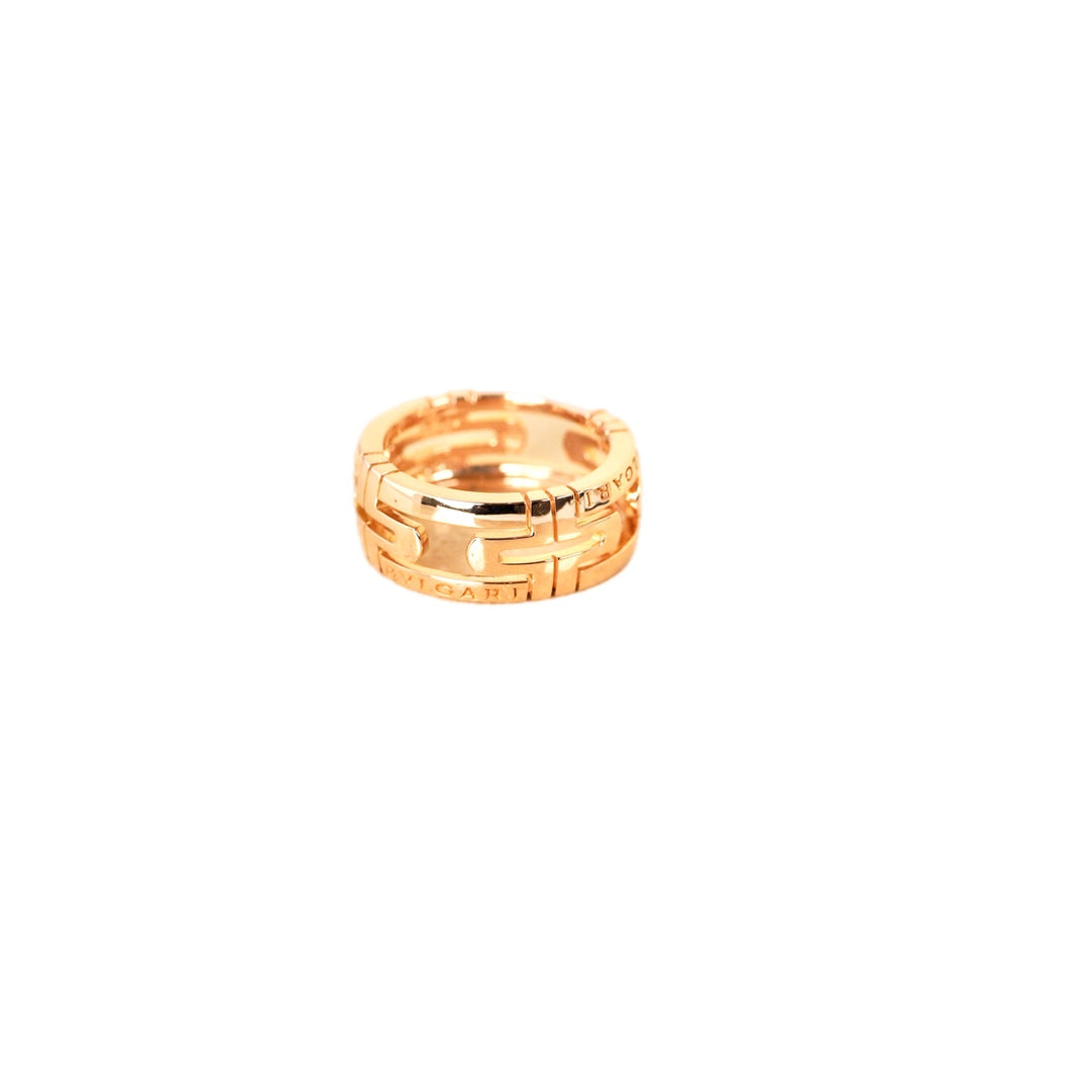 Bvlgari Parentesi Ring 18k Rosegold 49#