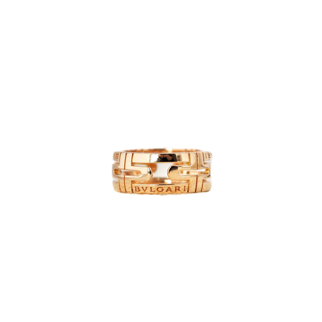 Bvlgari Parentesi Ring 18k Rosegold 49#