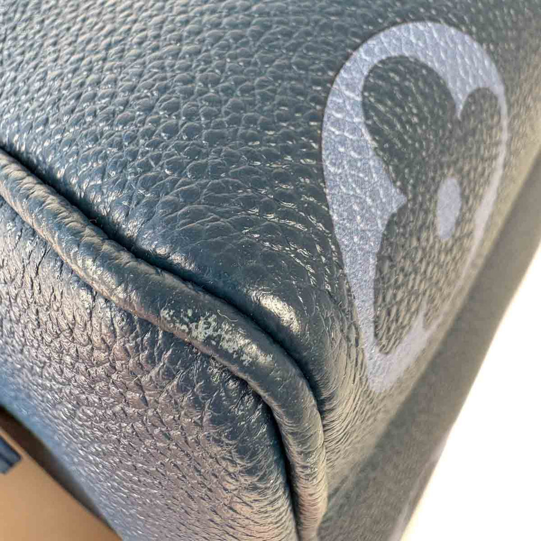Louis Vuitton Speedy 20cm Blue Bag