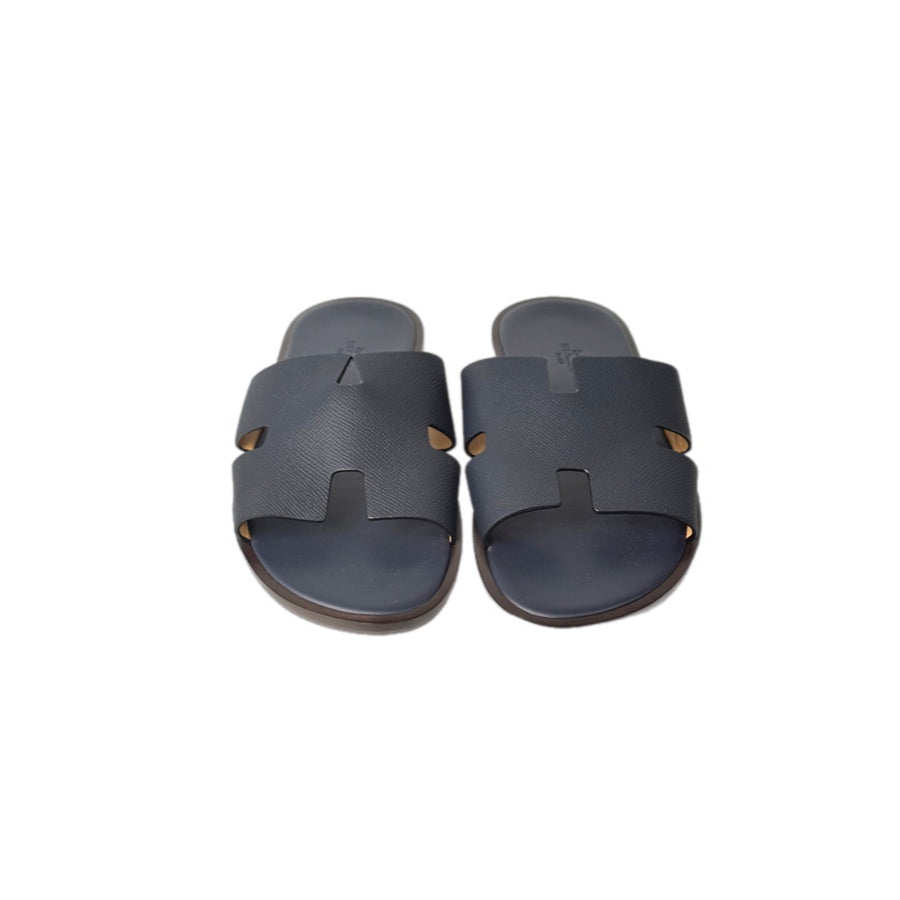 Hermes Izmir Navy Sandals #41