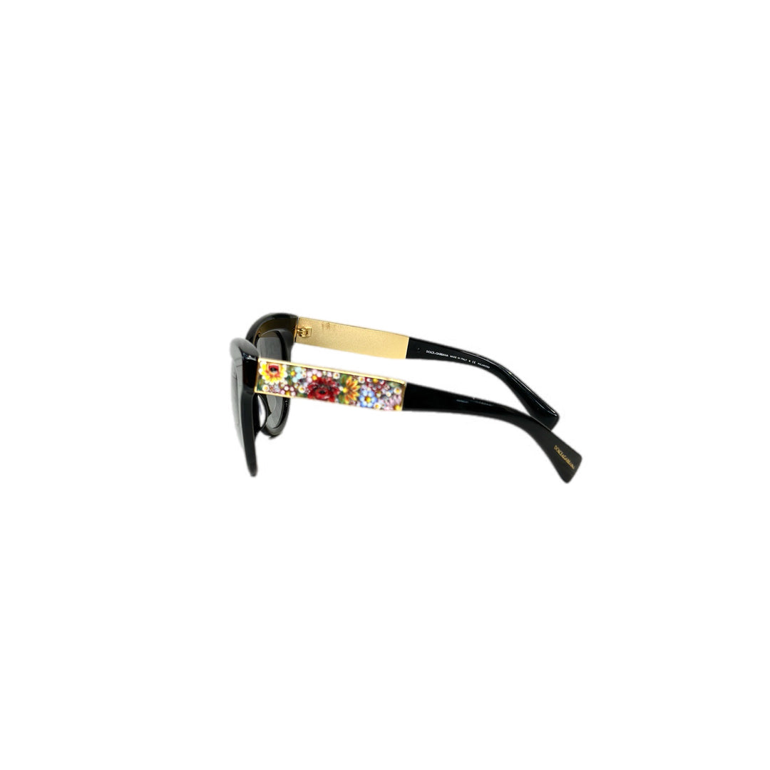 Dolce & Gabbana Sunglasses Black With Enamel