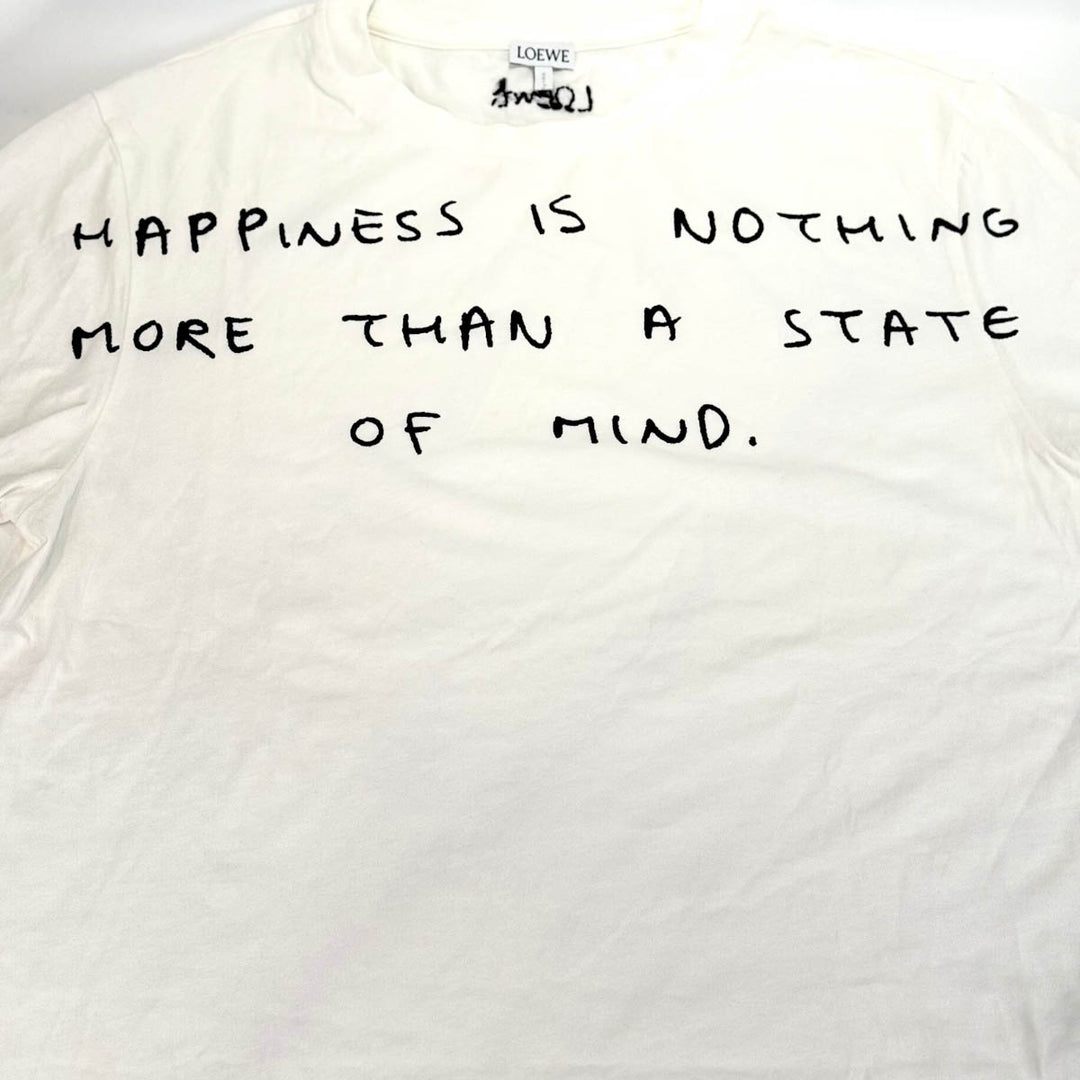 Loewe World Print White T-Shirt #S