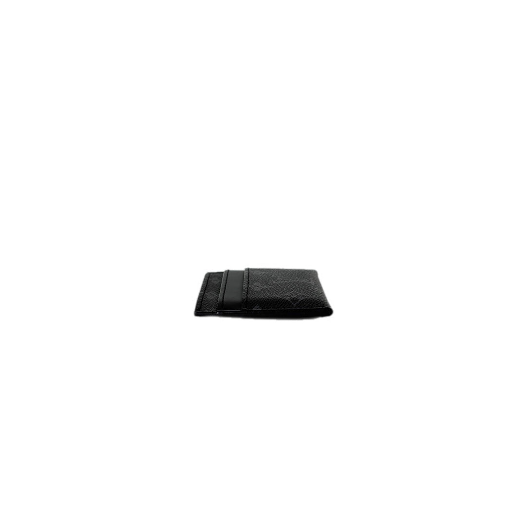 Louis Vuitton Black Card Holder Wallet