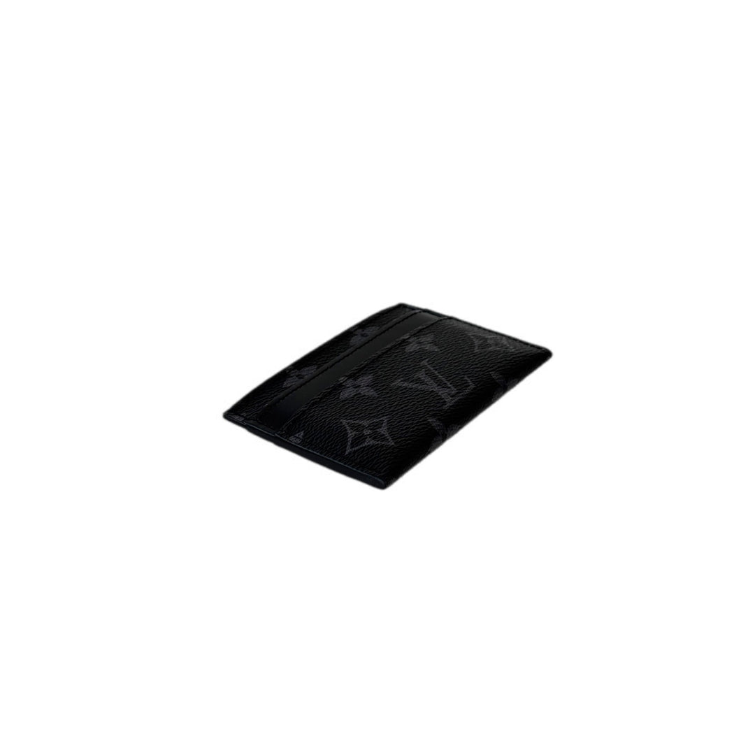 Louis Vuitton Black Card Holder Wallet