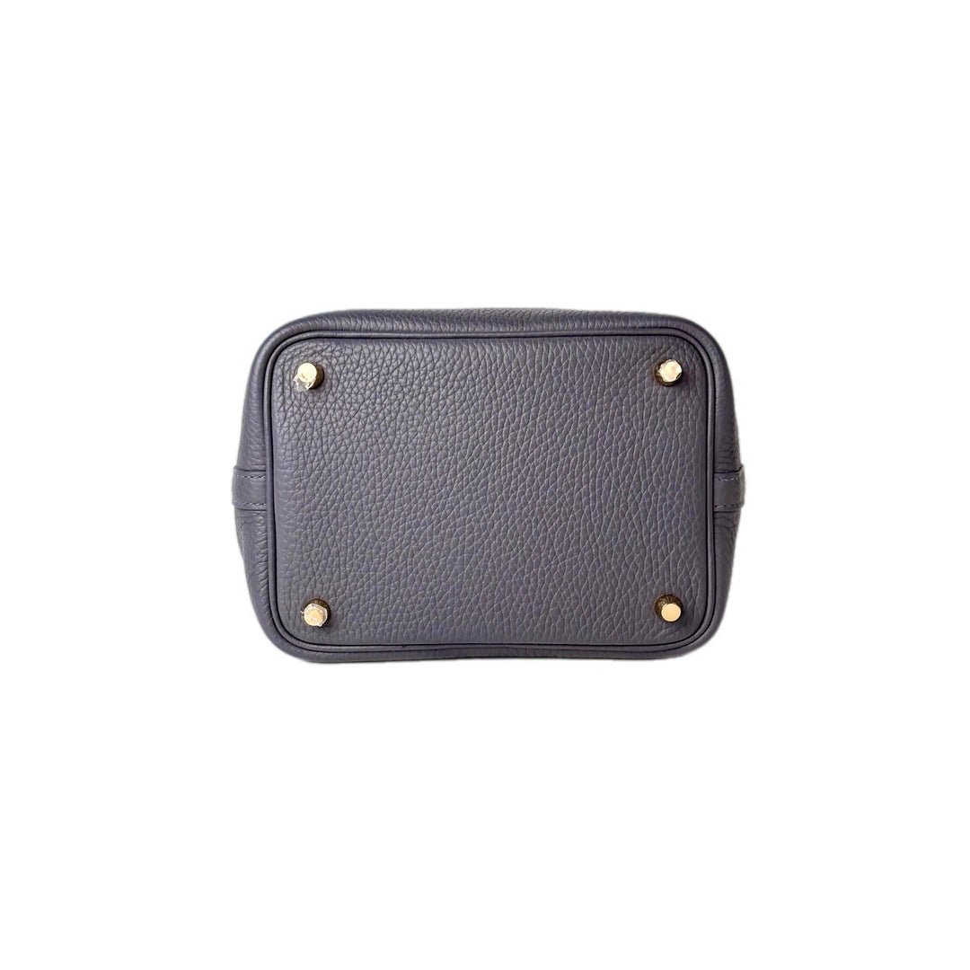 Hermes Picotin 18cm Bag TC Ardoise 85