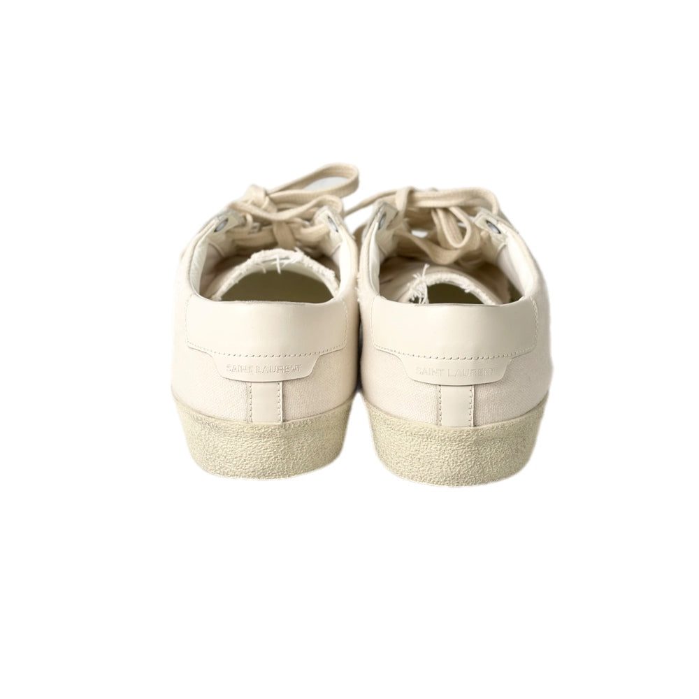 YSL Court Cream Sneaker #40