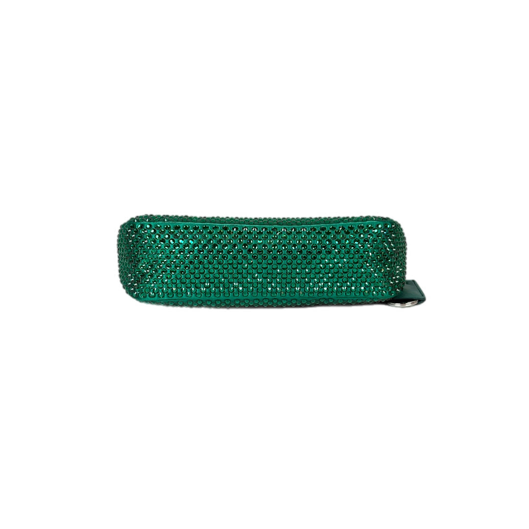Prada Re-edition Crystal Bag Green