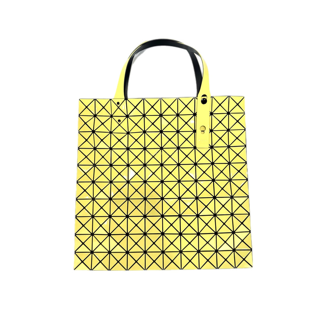 Baobao ISSEY MIYAKE Yellow Large Tote Bag