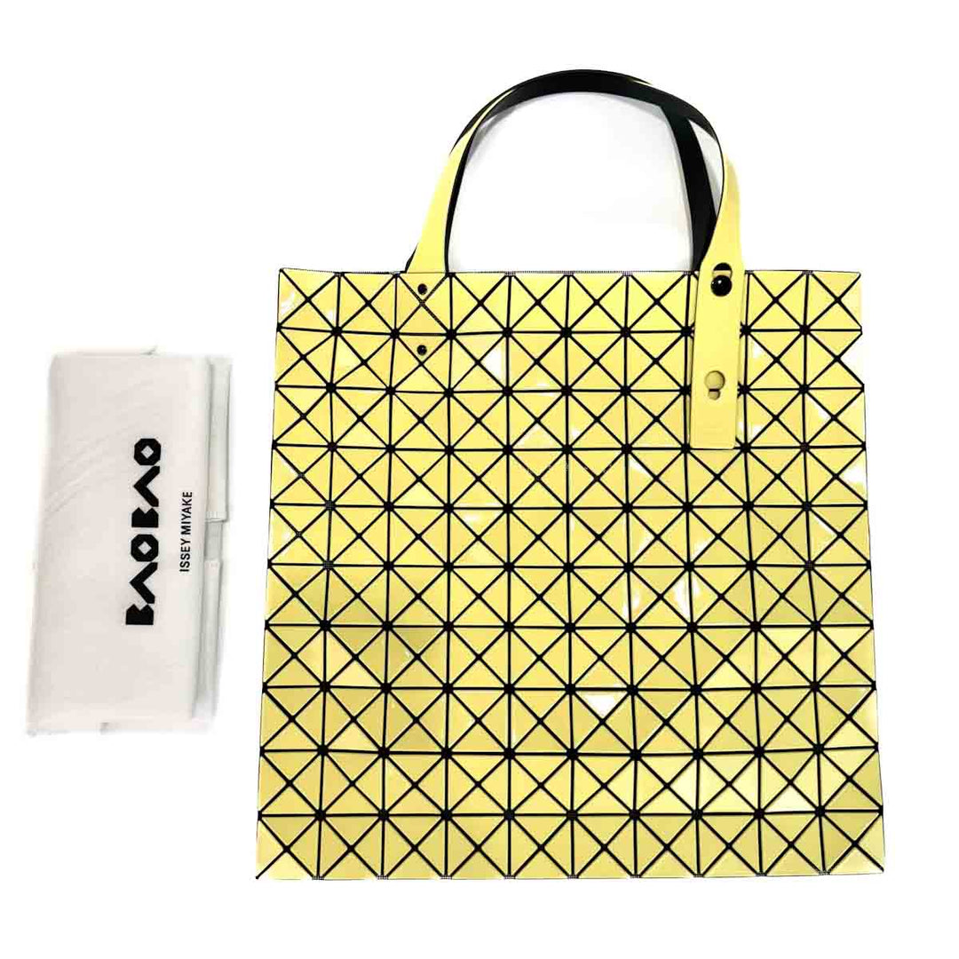 Baobao ISSEY MIYAKE Yellow Large Tote Bag