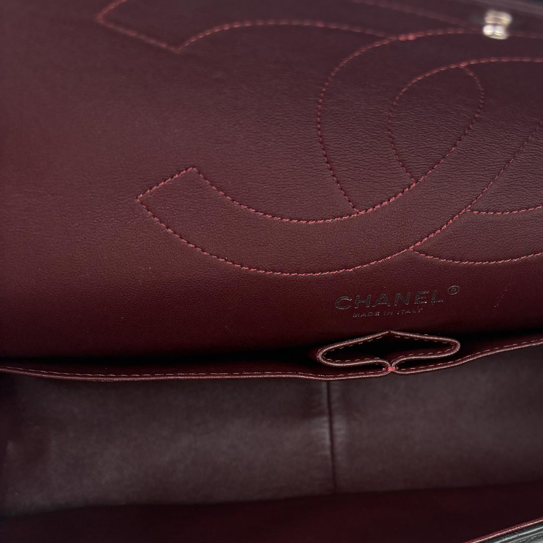 Chanel Leboy  Medium Bag With Top Handle Black Calfskin