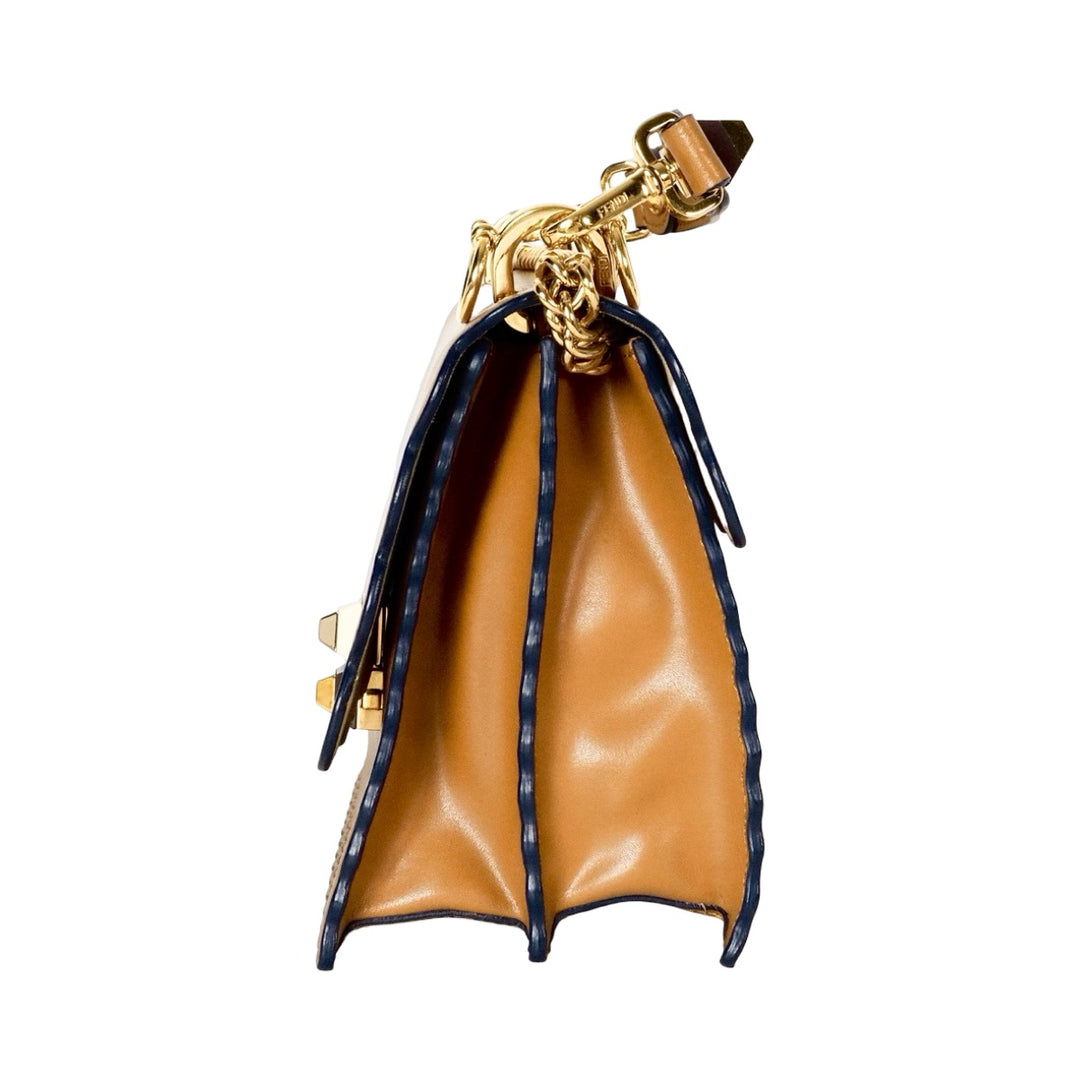 Fendi  Kan I Chain Brown Bag