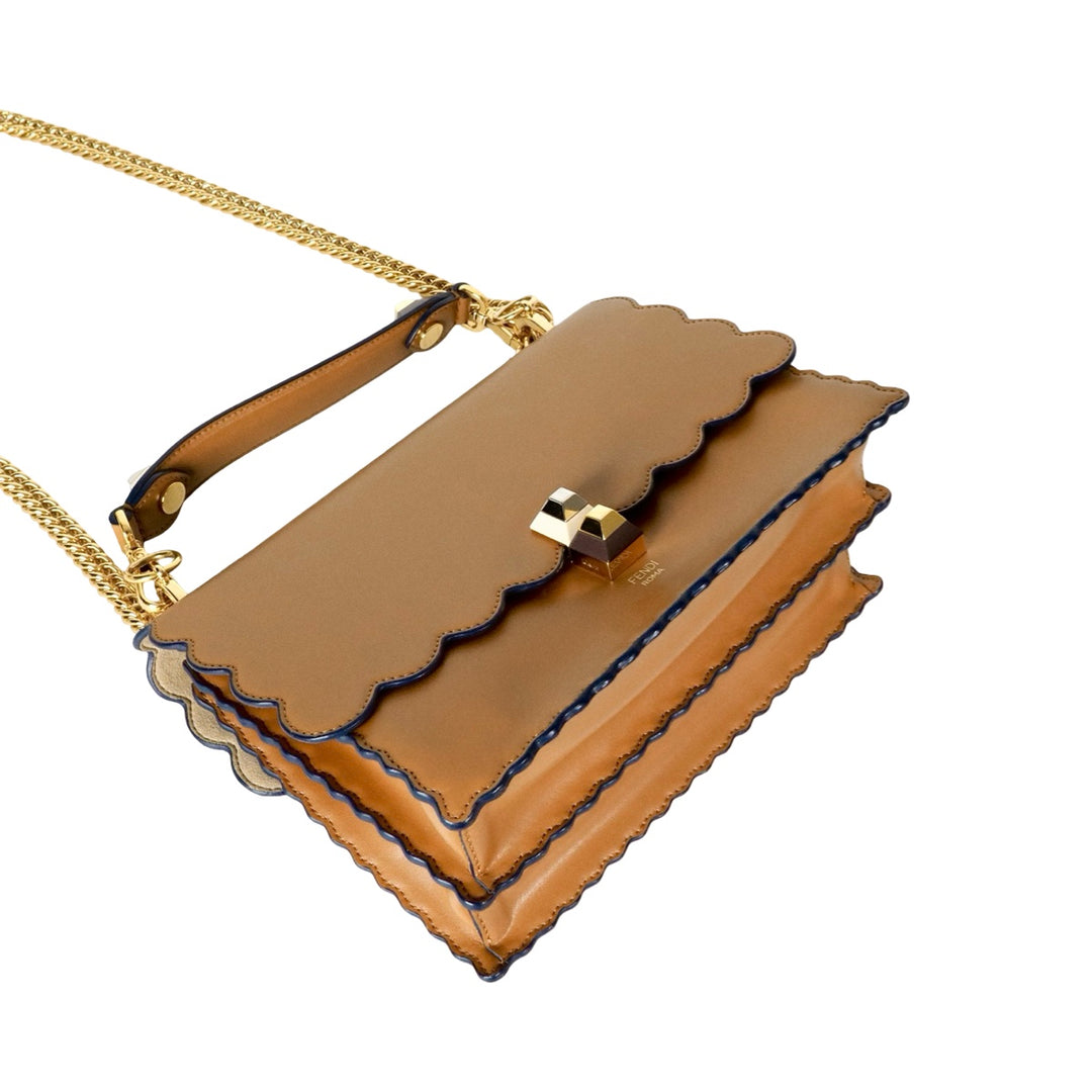 Fendi  Kan I Chain Brown Bag