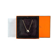 Hermes Rose Gold Finesse Necklace