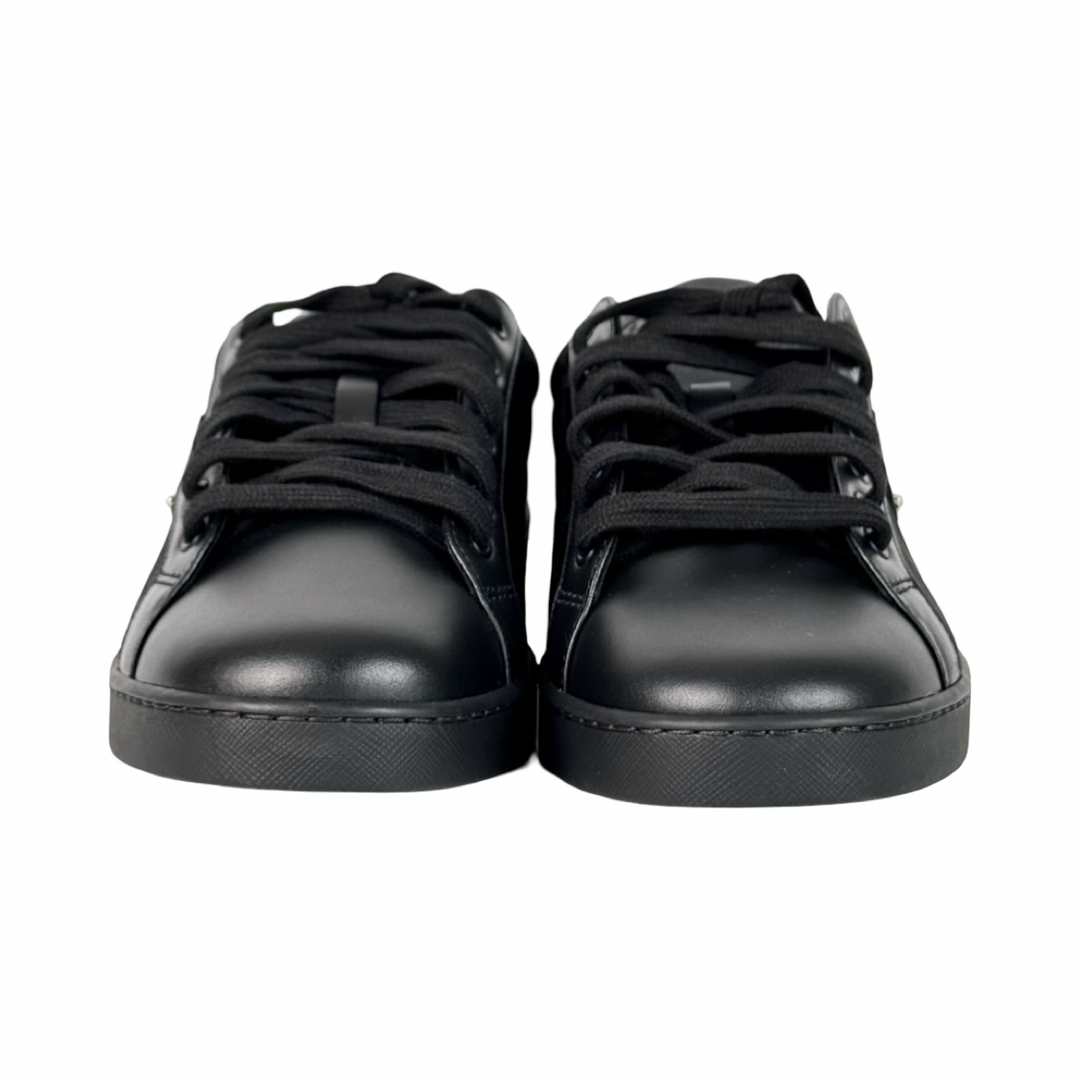 Prada Black Triangle Logo Shoes #7.5