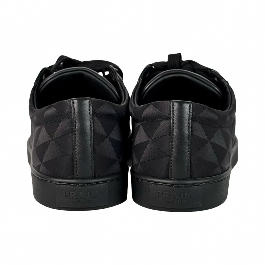 Prada Black Triangle Logo Shoes #7.5