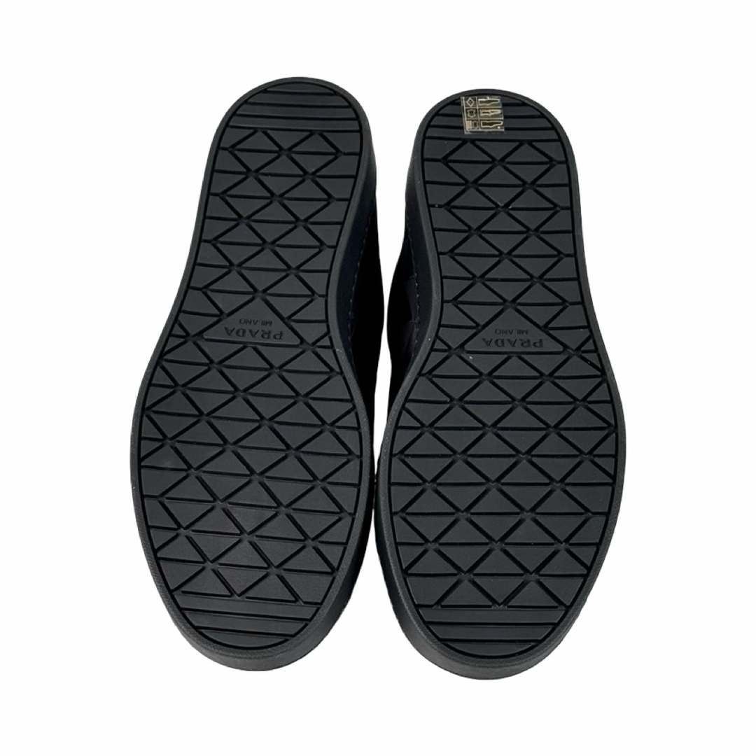 Prada Black Triangle Logo Shoes #7.5