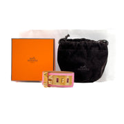 Hermes Crocdile Rose CDC Bracelet