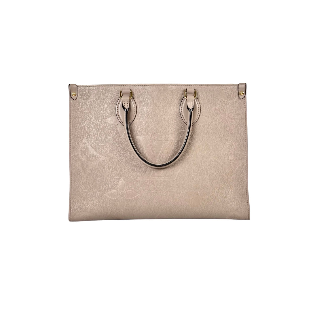 Louis Vuitton On The Go Mm Monogram Empreinte Leather