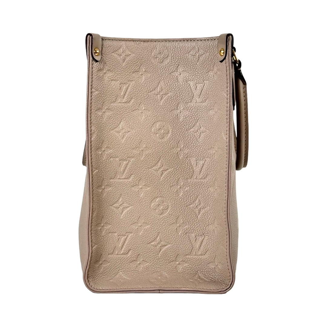 Louis Vuitton On The Go Mm Monogram Empreinte Leather