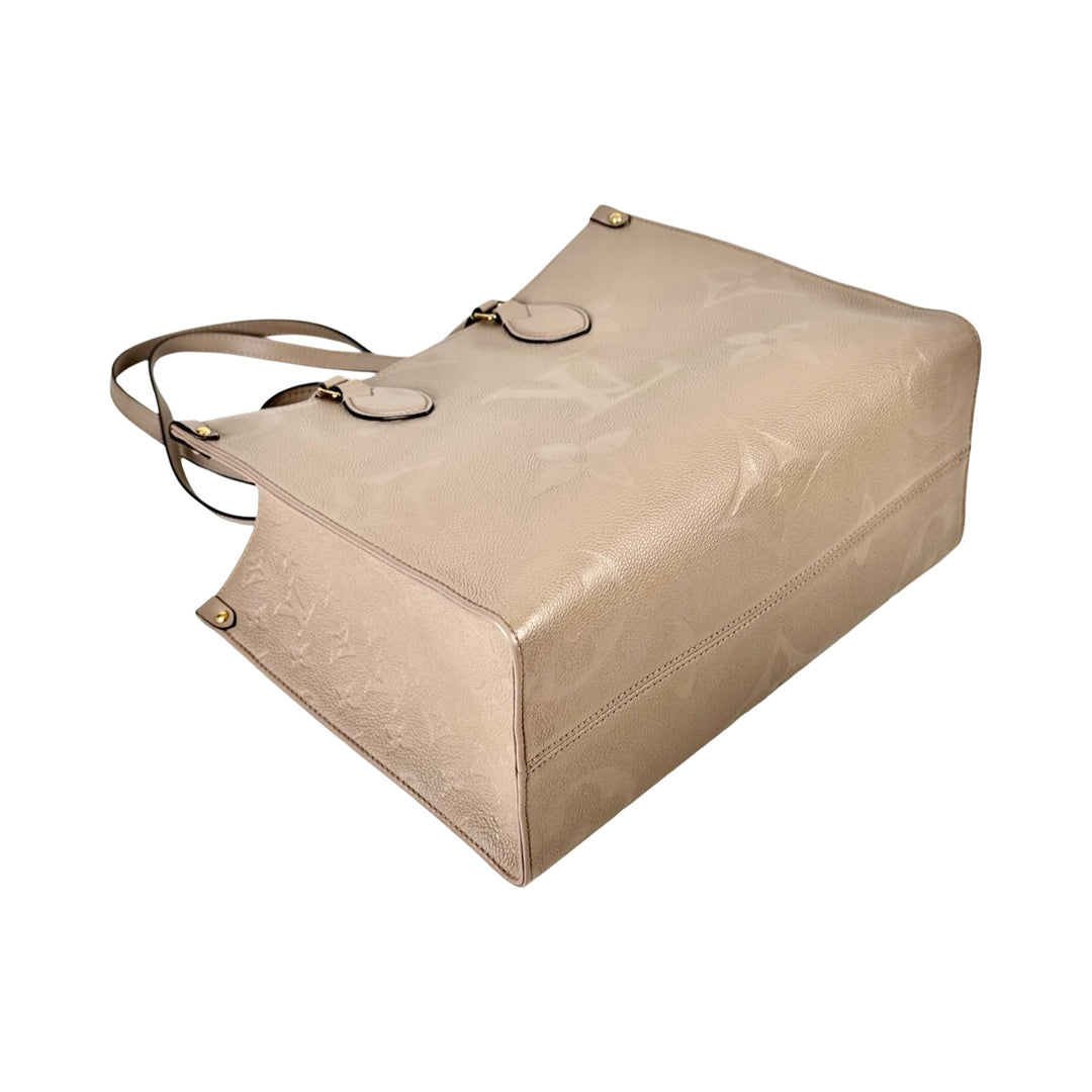 Louis Vuitton On The Go Mm Monogram Empreinte Leather