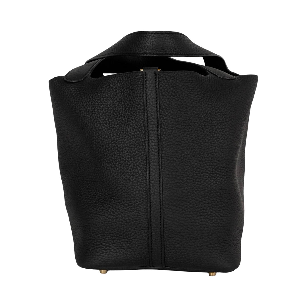 Hermes Picotin 22 Bag Black TC