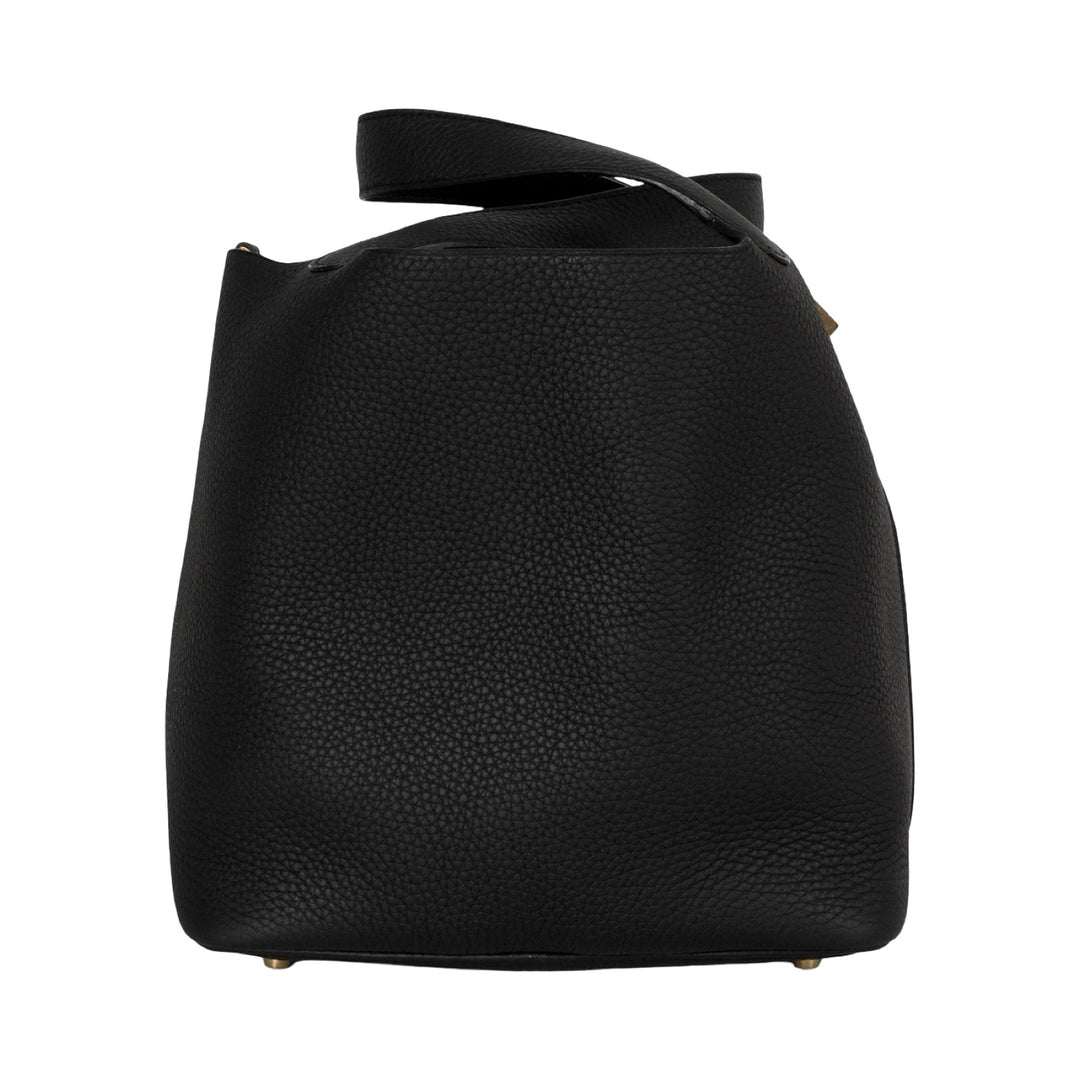 Hermes Picotin 22 Bag Black TC