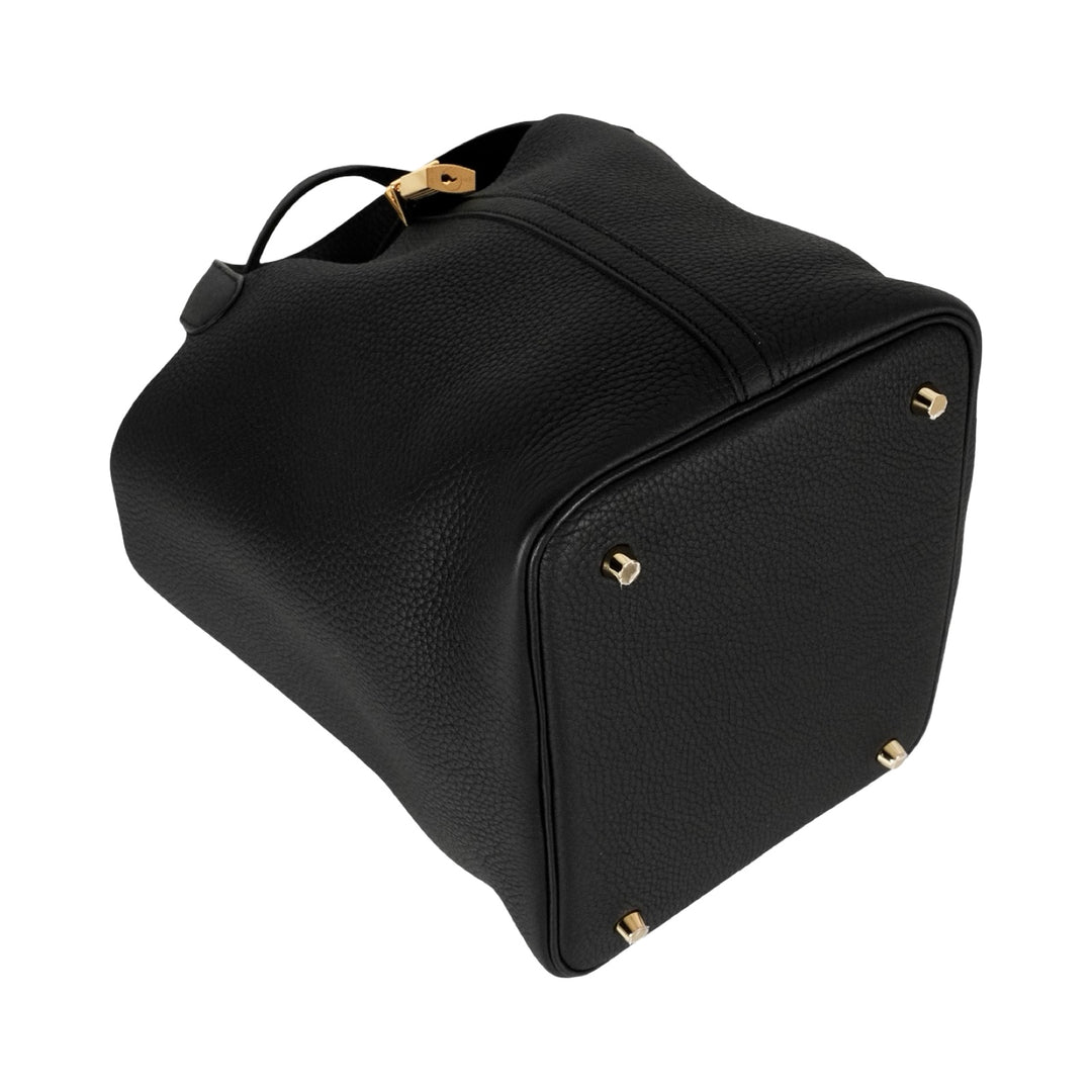 Hermes Picotin 22 Bag Black TC