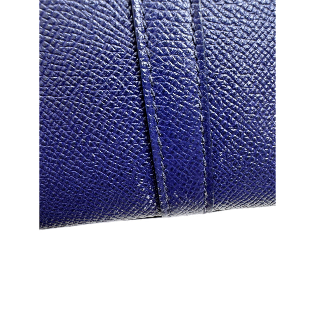 Hermes 18 Picotin Blue Epsom